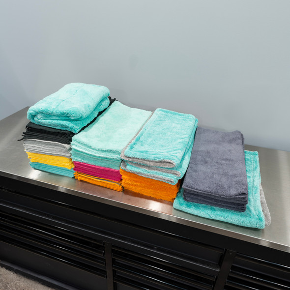 The Clean Garage Microfiber Towel Starter Kit | 100 Towels | 12 Varieties The Clean Garage Microfiber Towel Starter Kit | 100 Towels | 12 Varieties