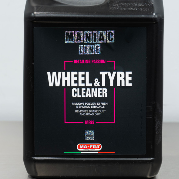 Maniac Line Wheel & Tire Cleaner 4.5 Liters | Concentrated 152oz Maniac Line Wheel & Tire Cleaner 4.5 Liters | Concentrated 152oz