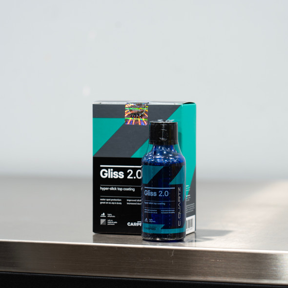 Cquartz Gliss 2.0 50ml Kit | Carpro Coating Hyper Slick Top Coat The Clean Garage Cquartz Gliss 2.0 50ml Kit | Carpro Coating Hyper Slick Top Coat The Clean Garage