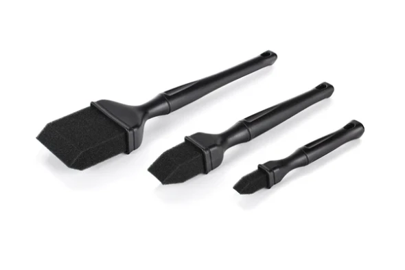 Detail Factory Foam Applicator Brush | Set of 3 Sizes | The Clean Garage