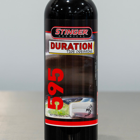 Stinger 595 Duration Tire Dressing 16oz | High Gloss Shine Stinger 595 Duration Tire Dressing 16oz | High Gloss Shine