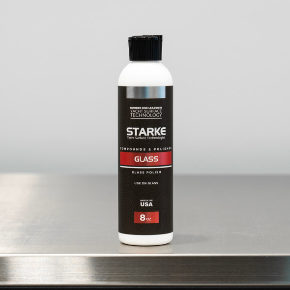 Starke Glass Polish 8oz | Water Spot Remover & Polish The Clean Garage Starke Glass Polish 8oz | Water Spot Remover & Polish The Clean Garage
