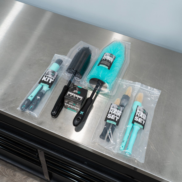 The Clean Garage Detailing Brush Starter Kit | 9 Brushes The Clean Garage Detailing Brush Starter Kit | 9 Brushes