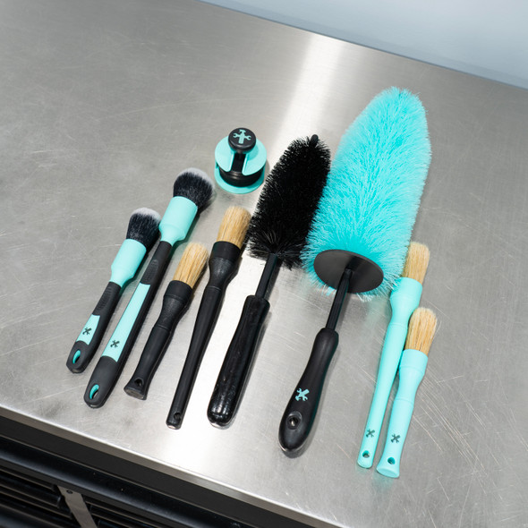 Detailing Brush Starter Kit | 9 Brushes | The CLean Garage Detailing Brush Starter Kit | 9 Brushes | The CLean Garage