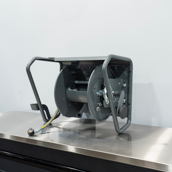 Active Hose Reel and Wall Mount System | Pressure Washer Shelf and Reel Solution