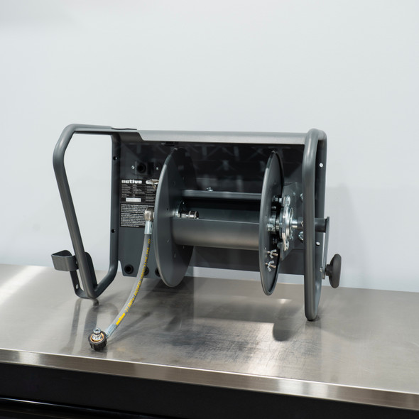 Active Hose Reel and Wall Mount System | Pressure Washer Shelf and Reel Solution The Clean Garage