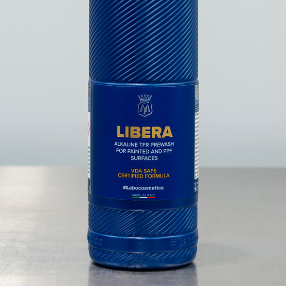 Labocosmetica LIBERA 1 Liter | Alkaline Traffic Film Remover Pre-Wash Labocosmetica LIBERA 1 Liter | Alkaline Traffic Film Remover Pre-Wash