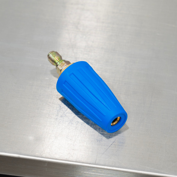 MTM 4000 PSI Blue Turbo Nozzle | With 1/4" Plug | Orifice Size 4.5