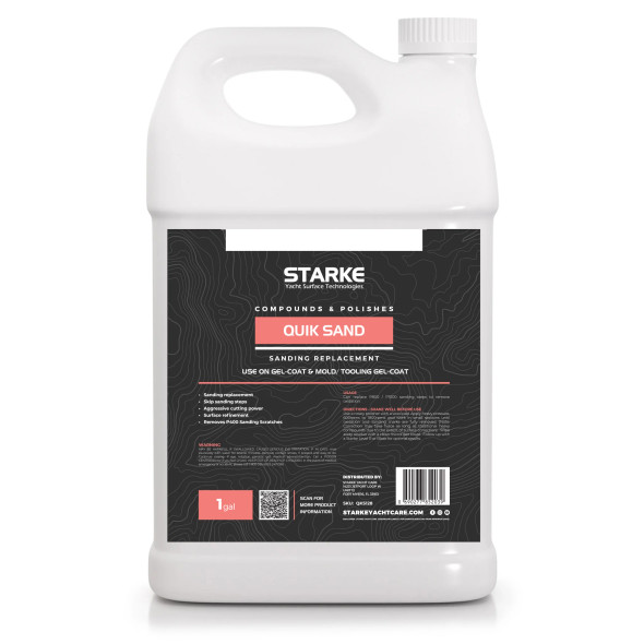 Starke Quik Sanding Substitute 1 Gallon | Marine Gelcoat Sanding Aid 128oz Starke Quik Sanding Substitute 1 Gallon | Marine Gelcoat Sanding Aid 128oz