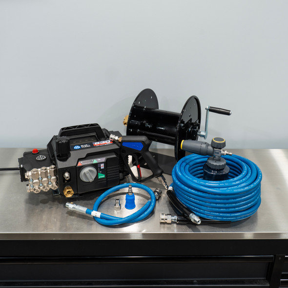 The Clean Garage | AR630 Gen 2 HOT Water Pressure Washer | Premium Wall Mount Detailing Package