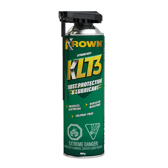 Krown Industrial KL73 Rust Protection & Lubricant Spray | 400g Aerosol | The Clean Garage Krown Industrial KL73 Rust Protection & Lubricant Spray | 400g Aerosol | The Clean Garage
