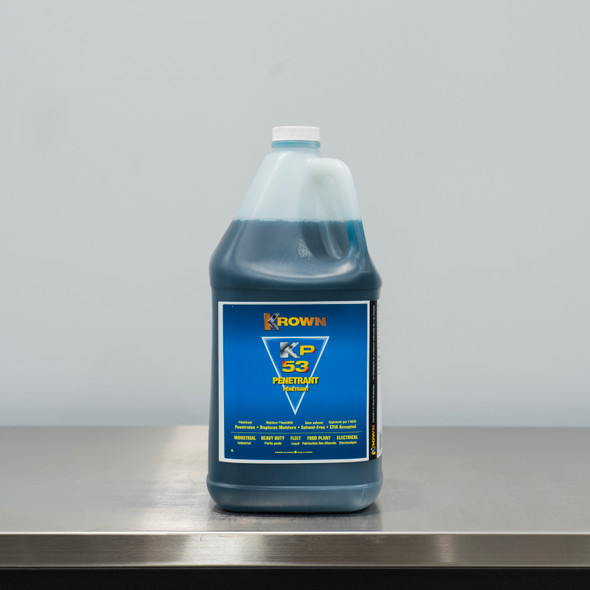 Krown Industrial KP53 Penetrant | Penetrating Oil | 1 Gallon Krown Industrial KP53 Penetrant | Penetrating Oil | 1 Gallon