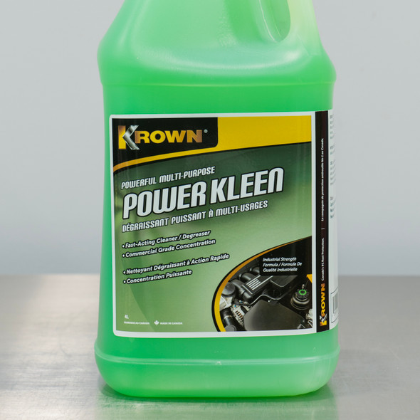 Krown Industrial Power Kleen | Concentrated Heavy Duty Degreaser | 1 Gallon Krown Industrial Power Kleen | Concentrated Heavy Duty Degreaser | 1 Gallon