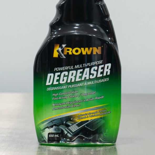 Krown Industrial Power Kleen | RTU Heavy Duty Degreaser | 650ml