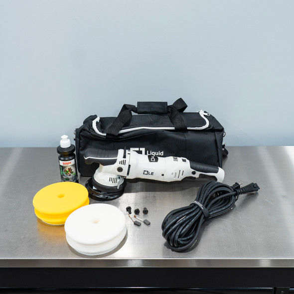 Liquid Elements T4000 V2 5" Polisher Kit 1 | 4 Pads and Polish | The Clean Garage