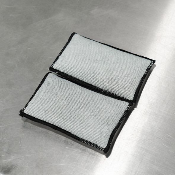 The Clean Garage Interior Scrub Pads | 2 Pack | 2 Sided Scrubber