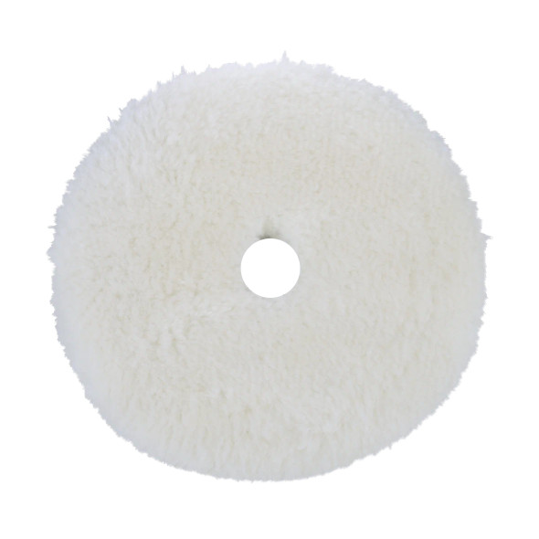 6" Buff and Shine Uro-Wool Pad with Blueberry Foam Interface | Heavy Cutting | The Clean Garage