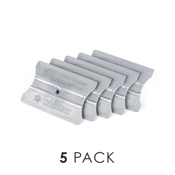 The Wrap Institute Platinum Squegee | 5 Pack | Vinyl PPF | The Clean Garage