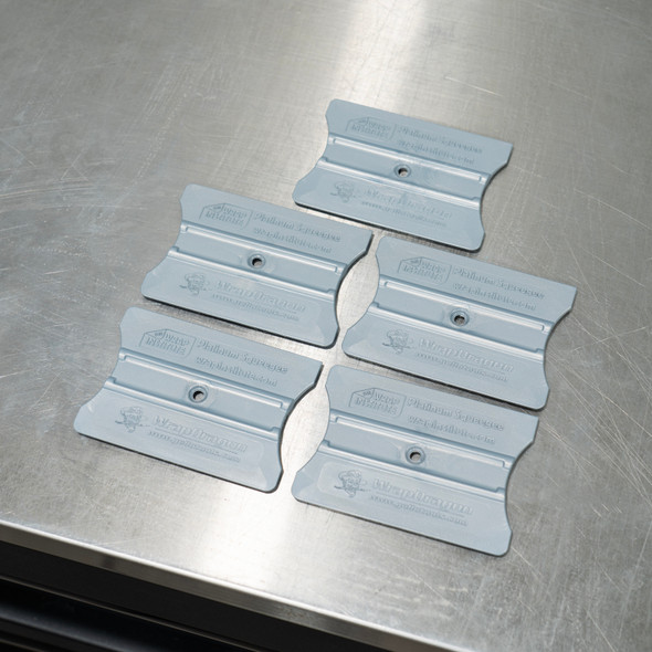 The Wrap Institute Platinum Squegee | 5 Pack | Vinyl PPF The Clean Garage