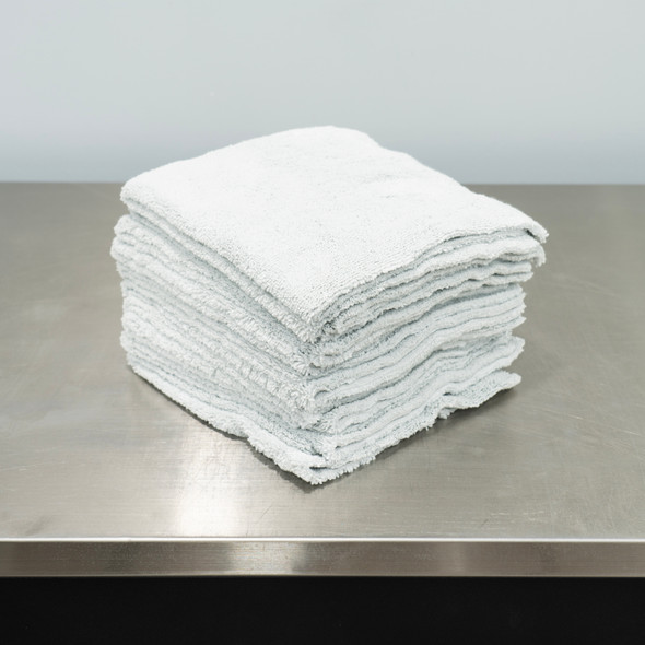 The Rag Company Creature Edgeless Towel | Ice Gray | 10 Pack