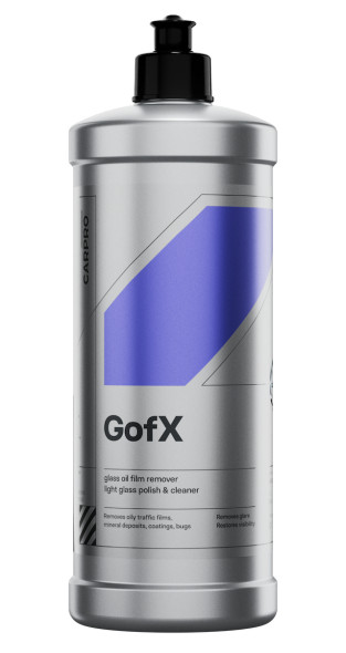 CarPro GofX 1 Liter | Glass Polish by Hand or Machine | The Clean Garage