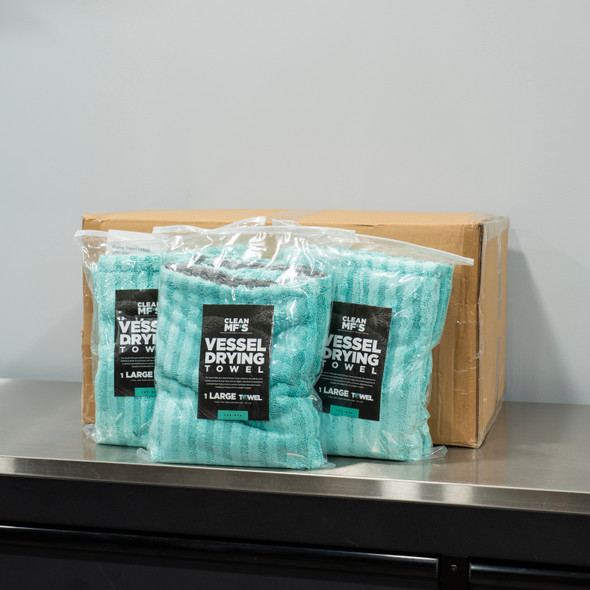 The Clean Garage Vessel Drying Towel 36x24 | Full Case 20 | Save 10% In Cart