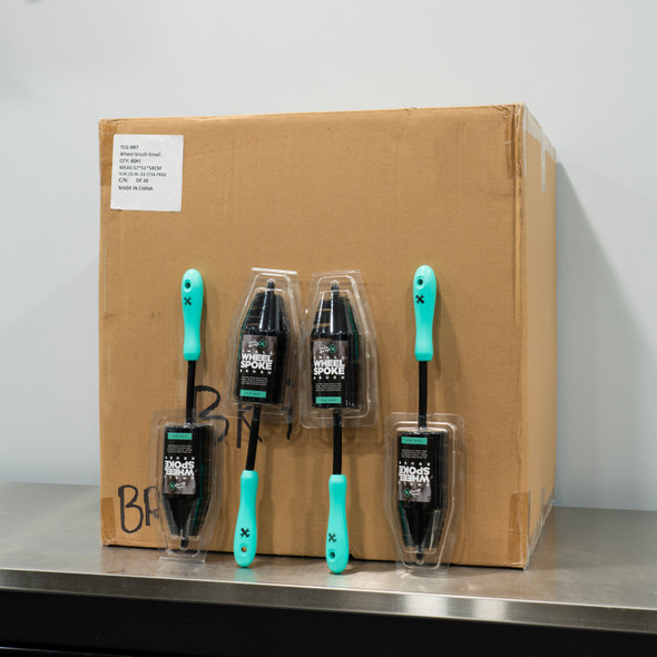 The Clean Garage Wheel Barrel Brush Small | Full Case 80 | Save 10% In Cart