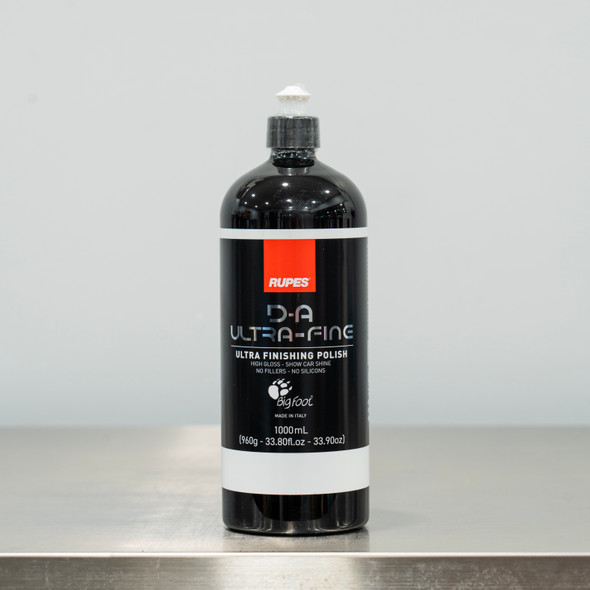 Rupes DA Ultra Fine Finishing Polish 1 Liter | White 1000ml | The Clean Garage