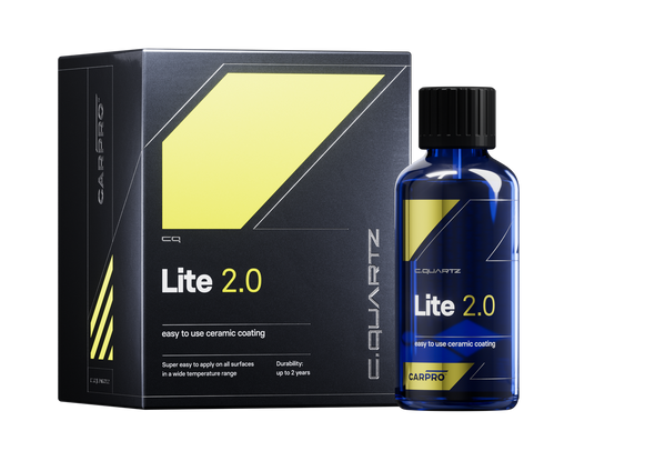 Cquartz Lite 2.0 100ml Kit | CarPro Easy Applicaton Ceramic Coating | The Clean Garage