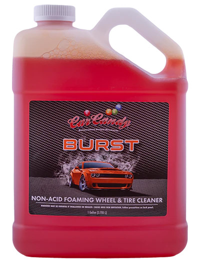 Car Candy Burst Foaming Wheel & Tire Cleaner 1 Gallon | The Clean Garage
