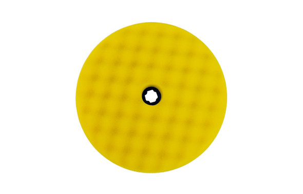 Rupes Rotary Smartfix System Double Sided Pad | Yellow Fine Foam