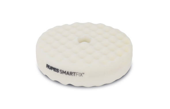 Rupes Rotary Smartfix System Double Sided Pad | White Ultra Fine Foam | The Clean Garage