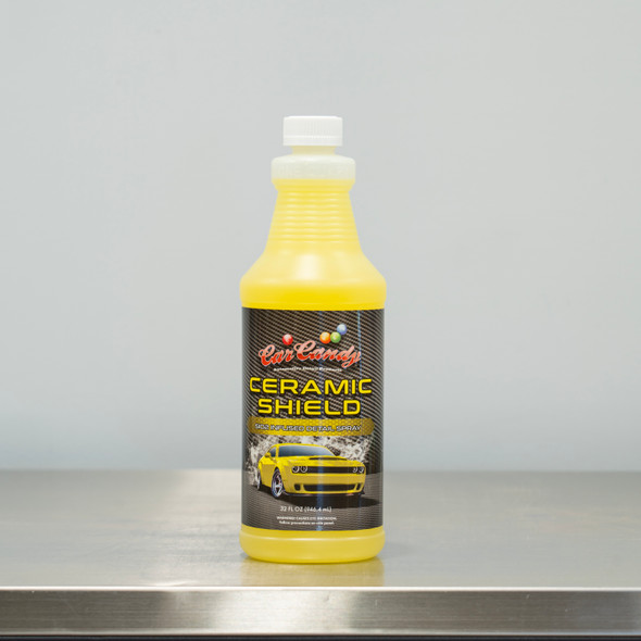 Car Candy Ceramic Shield 32oz | SIO2 Infused Detail Spray | The Clean Garage