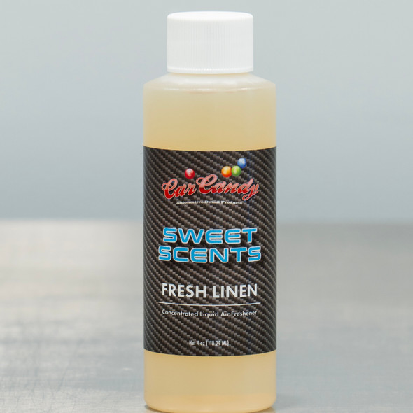 Car Candy Sweet Scents Concentrated Air Freshener 4oz  | Fresh Linen Scent