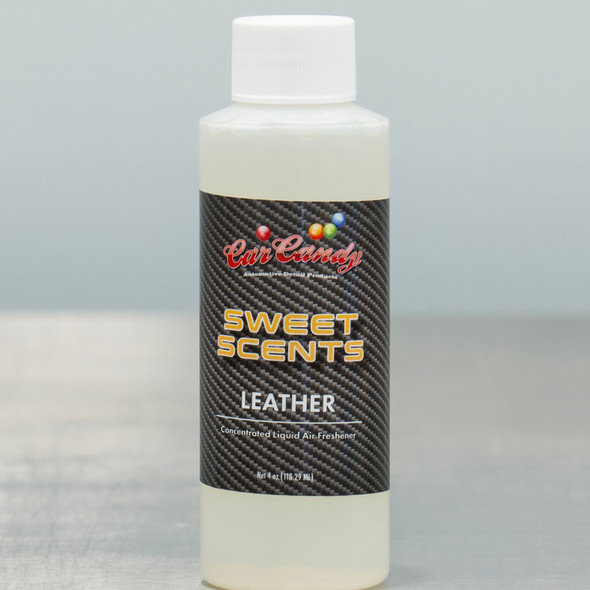 Car Candy Sweet Scents Concentrated Air Freshener 4oz  | Leather Scent