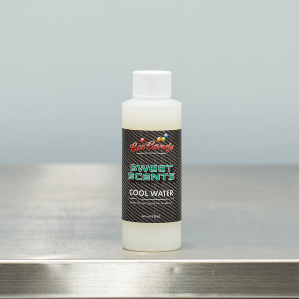 Car Candy Sweet Scents Concentrated Air Freshener 4oz  | Cool Water Scent | The Clean Garage