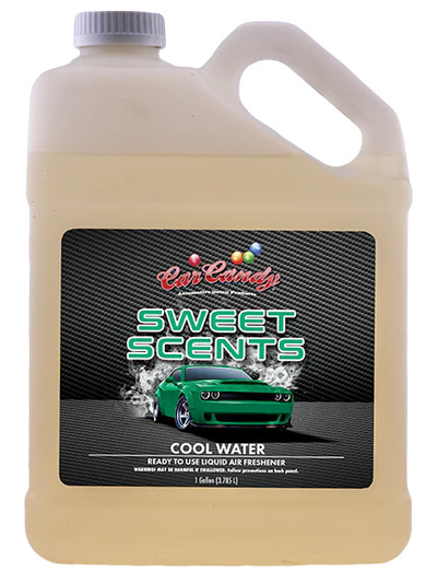 Car Candy Sweet Scents RTU Air Freshener 1 Gallon | Cool Water Scent | The Clean Garage