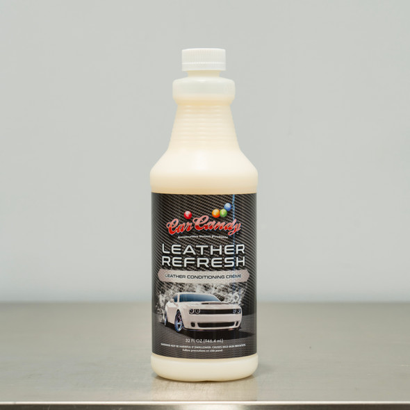 Car Candy Leather Refresh 32oz | Leather Conditioning Cream | The Clean Garage