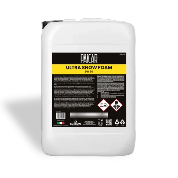 PAICAR Ultra Snow Foam 5 Liter | Alkaline Pre-Wash Soap | The Clean Garage