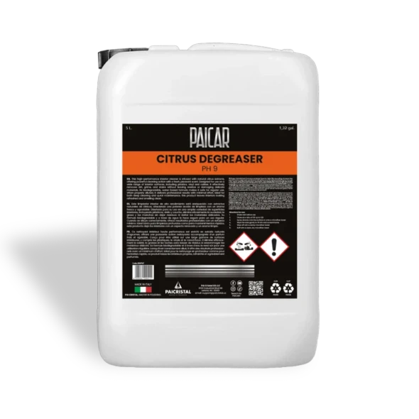 PAICAR Citrus Degreaser 5 Liter | Concentrated Interior Cleaner