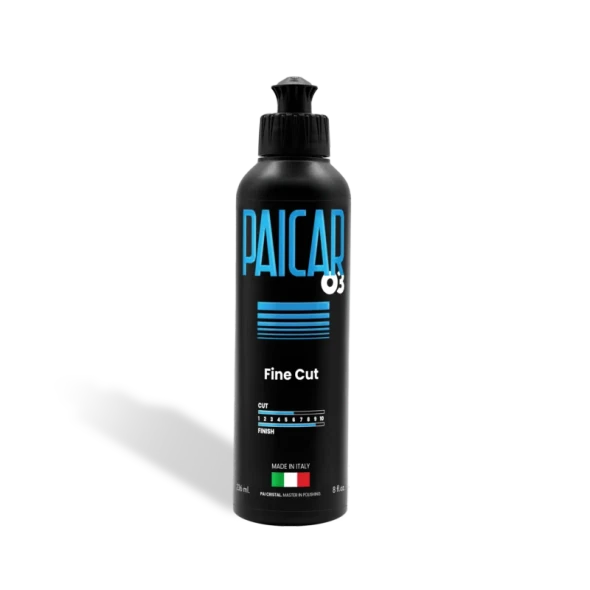 PAICAR 03 Fine Cut Polish 8oz | Blue | The Clean Garage