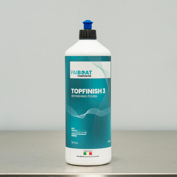 PAIBOAT Top Finish 3 Polish 32oz | PAICAR Marine | The Clean Garage