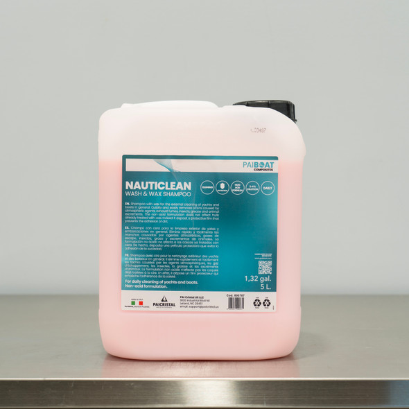 PAIBOAT Nauticlean Shampoo 5 Liter | PAICAR Marine Wash & Wax