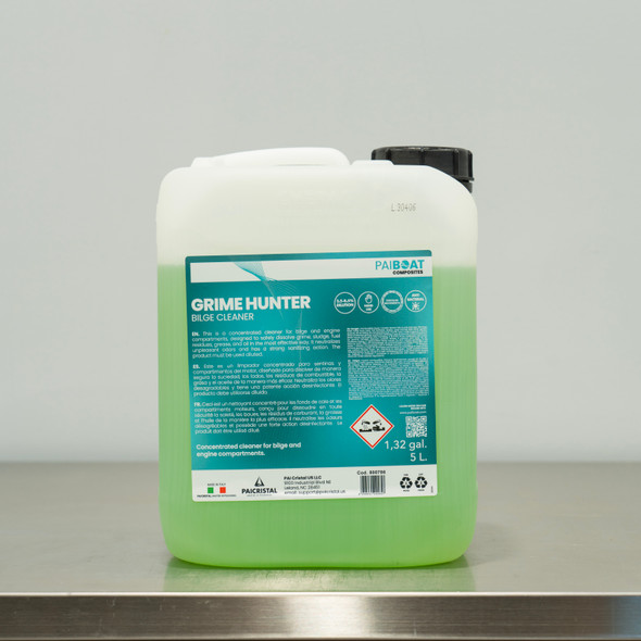 PAIBOAT Grime Hunter 5 Liter | PAICAR Marine Bilge & Engine Cleaner