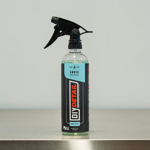 DIY Detail Envie Glass Sealant 16oz | Ceramic Glass Cleaner & Sealant | The Clean Garage