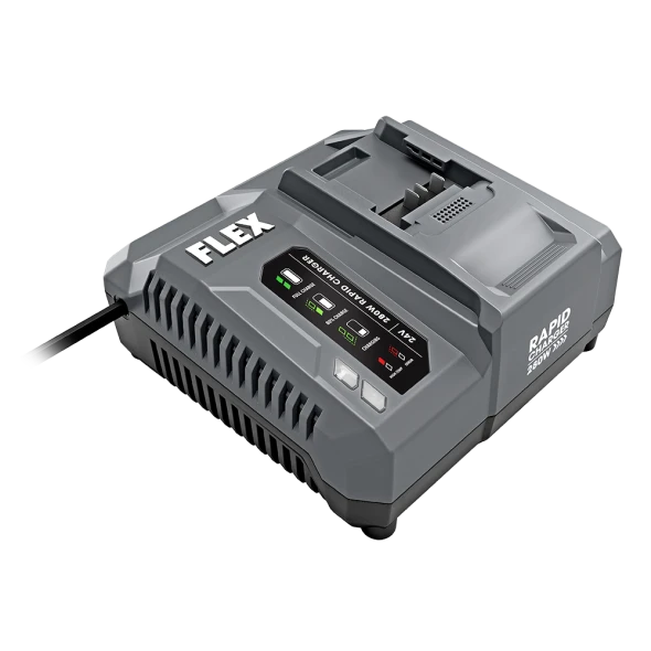Flex 24V 280W Rapid Battery Charger | The Clean Garage