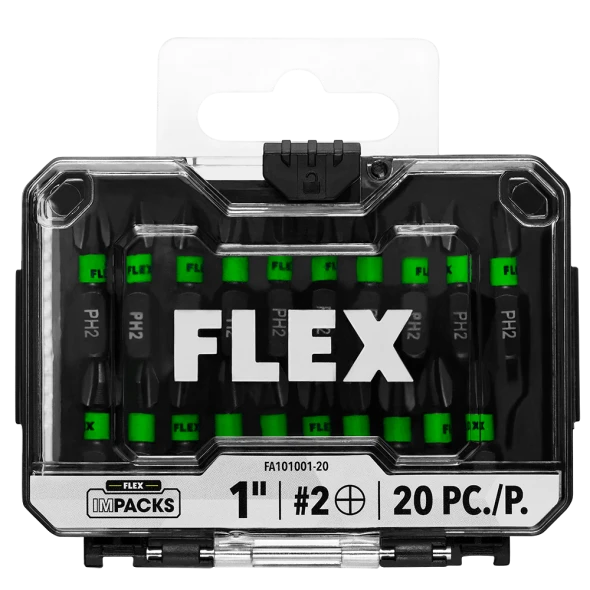 Flex 24v Compact Drill & Impact Driver Kit | Stack Pack and 2 Bit Sets
