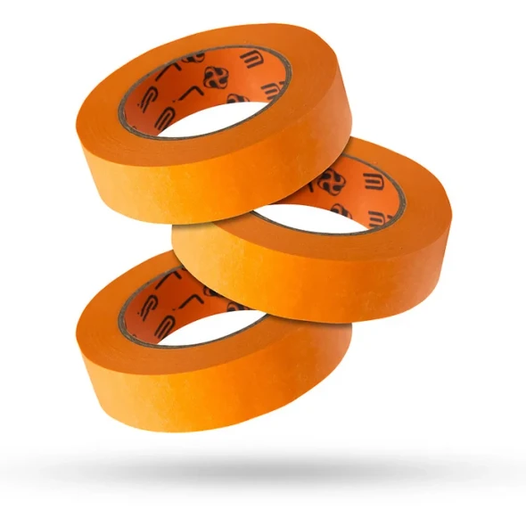 Liquid Elements Masking Tape 1.18" x 164' | Box of 3 Rolls | The Clean Garage