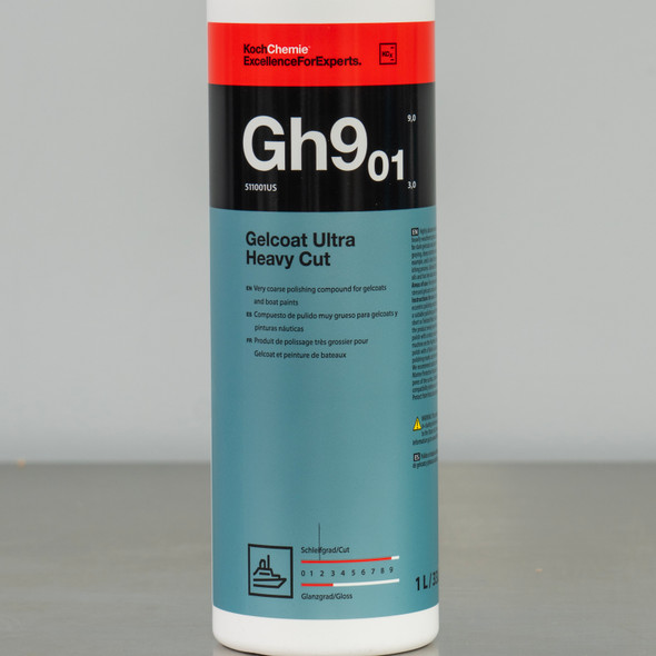 Koch Chemie Marine Gelcoat Ultra Heavy Cut Compound | Gh9 | 1 Liter