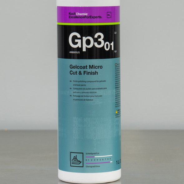Koch Chemie Marine Gelcoat Micro Cut & Finish | Gp3 | 1 Liter